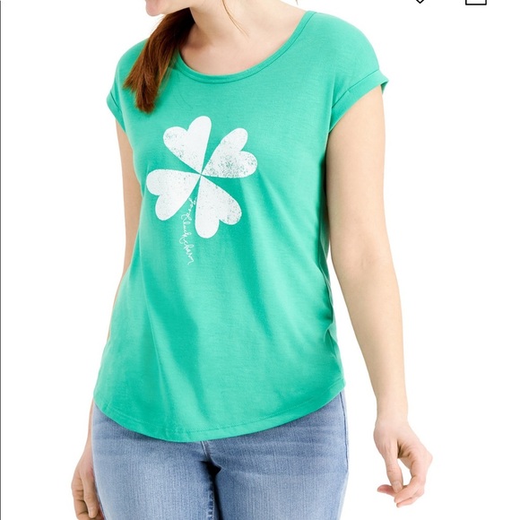Good Luck Charm Graphic T-Shirt - Picture 1 of 2